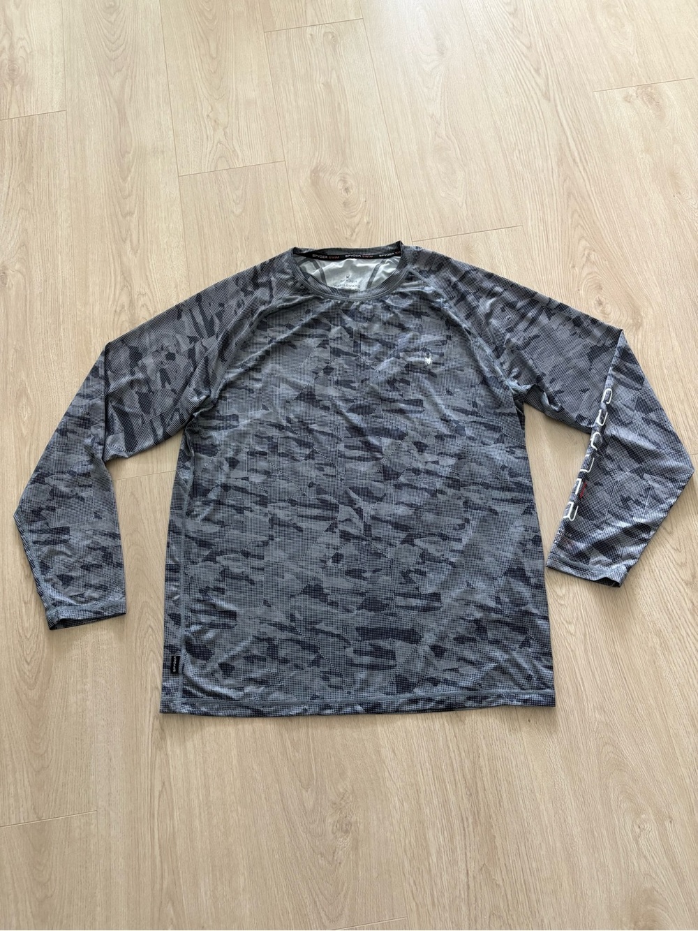 Mens Spyder Rash Guard Swim Shirt